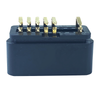 Automobile detector obdii2 black welding plate male and female seat 9pin core for male and female wiring 16 hole plug