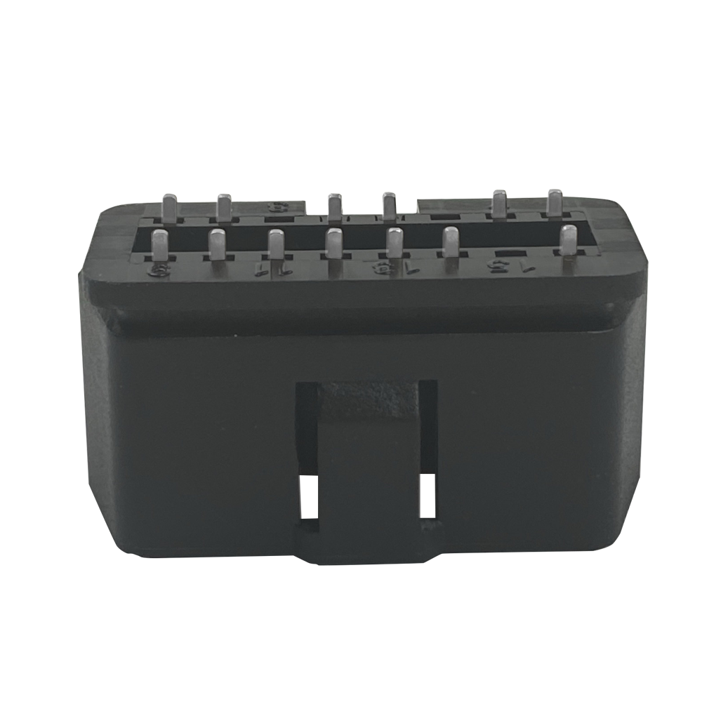 OBD2 16p tail thin pin connector plug OBDII male automobile diagnostic line OBD adapter interface