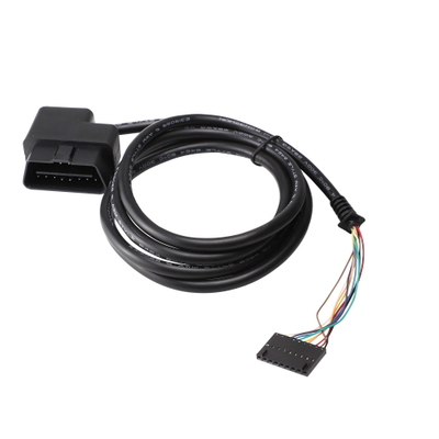 OBDII Male Left Bend To 2.54 10Pin OBDII OBD2 OBD To 2.54 Car Diagnostic Test Cable For VGA Interface Diagnostic DIY programming