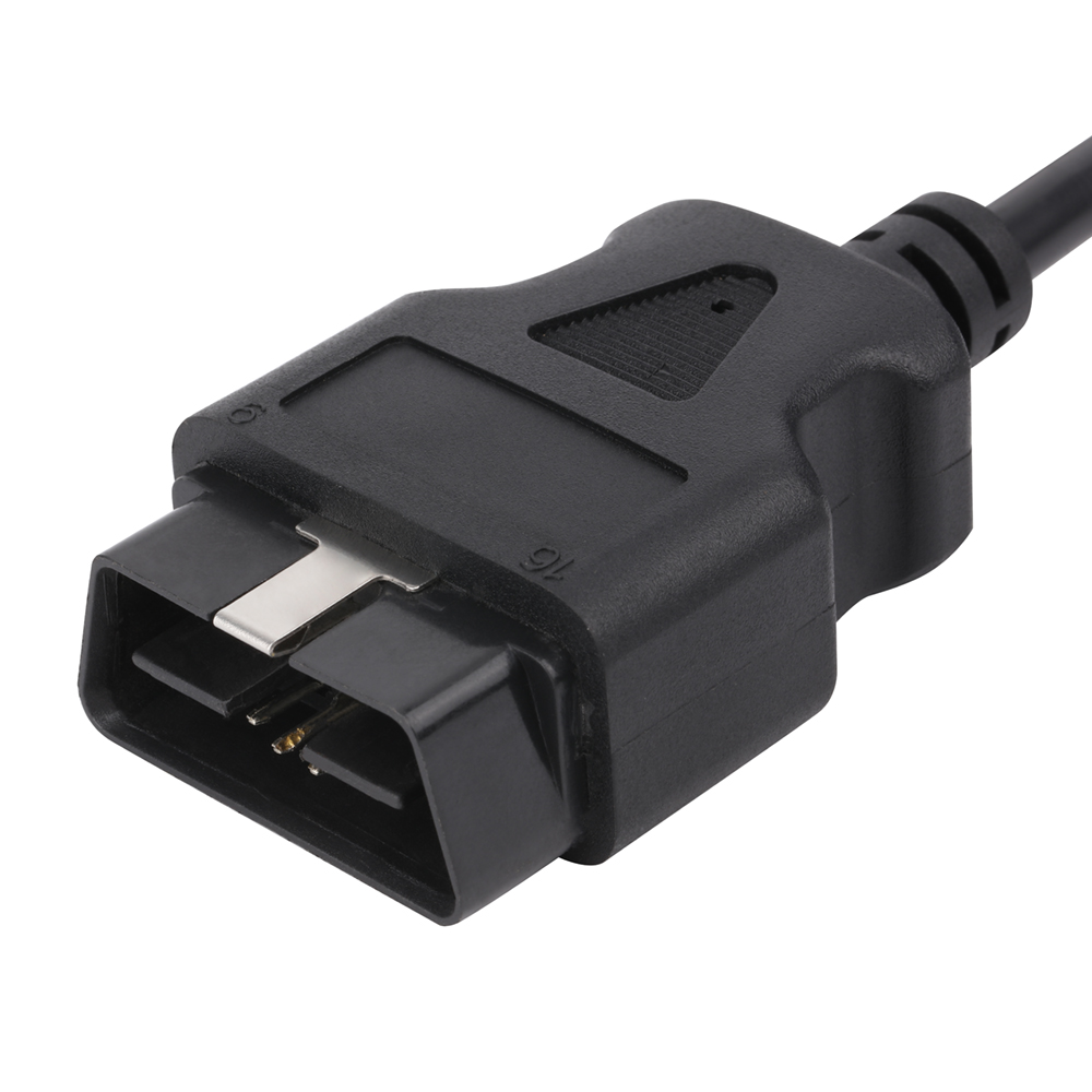 16Pin Male To Female With DB15P Male Connector OBD2 MaleY Cable Wire Harness For OBD2 Diagnostic Scanner Fault Code Reader