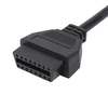 16Pin Male To Female FlatWire 16Pin MaleTo 16Pin Female Flat OBD OBD2 Cable For OBD2 Fault CodeReading