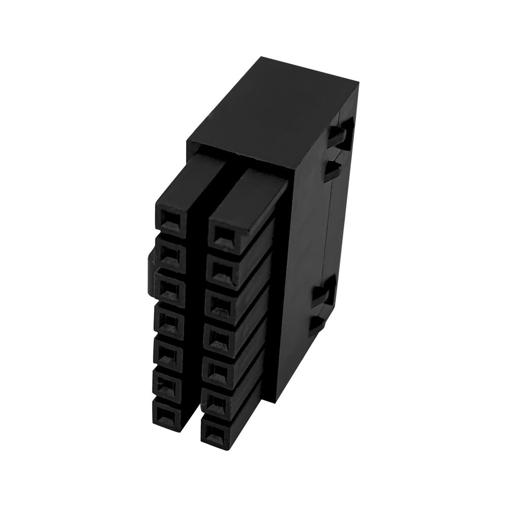 Header And Line External UltraFit TPA REC HSG 3.50MM D/R 14CIR BLK