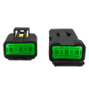 hole waterproof automobile connector