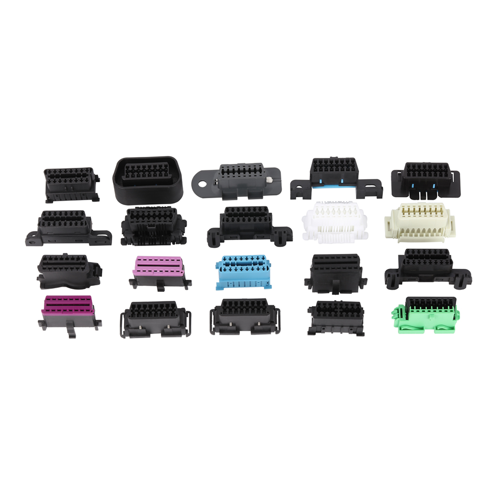 OBDII 16P Female ConnectorOBD-II Connector For Used To Equip OBD2 Connectors In Automobiles