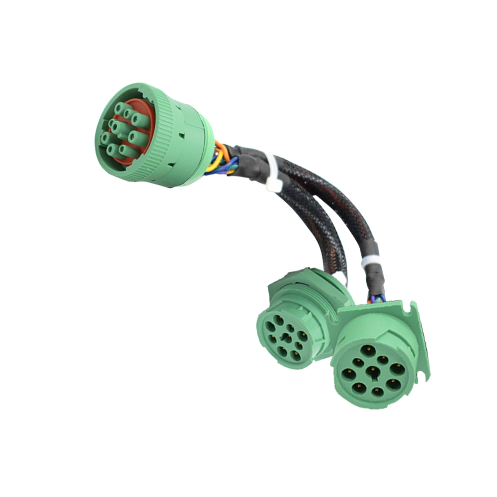 Type 2 split Y9 pin green cable excellent connectivity and customization