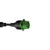 Green durability J 1708 cable 6-pin ohm sensitive insulation resistance