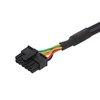 MOLEX 3.0 12PIN MALE TO J1939 9P MALE sae j1939 9 pin molex cable For Transport equipment by telematics, fleet management or tr