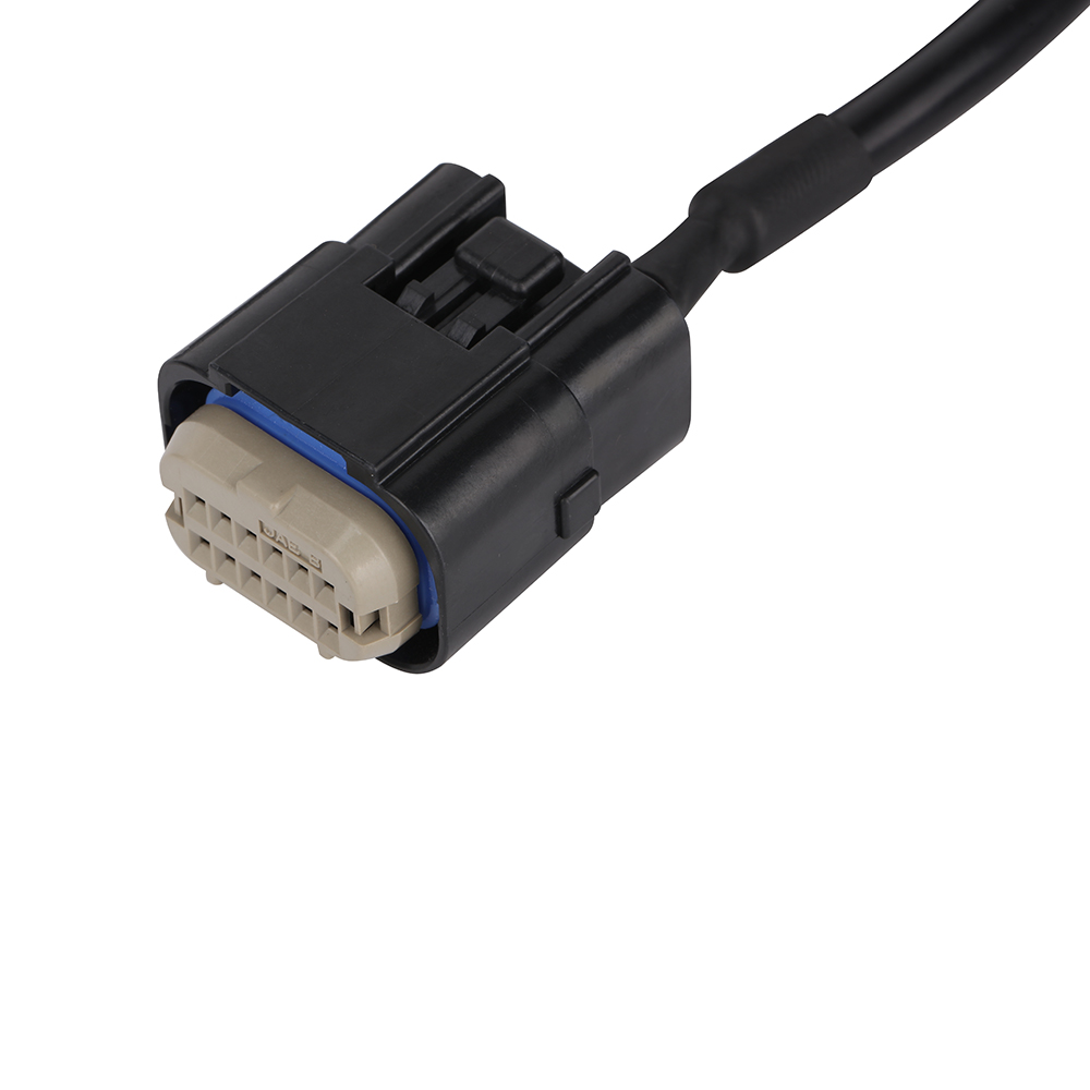 9PIN TYPE1 MALE GRAY TO 9P TYPE1 Screw FEMALE BLACK WITH JAE 12PIN splittet y j1939 deutsch splitter cable For Teleinformation p