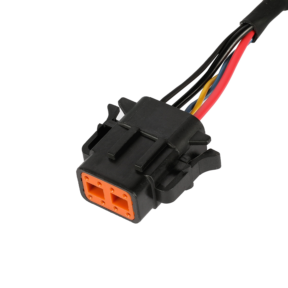 Green 9 Pin J1939 Female To 8P Male And J1939 Male Split Y Cable