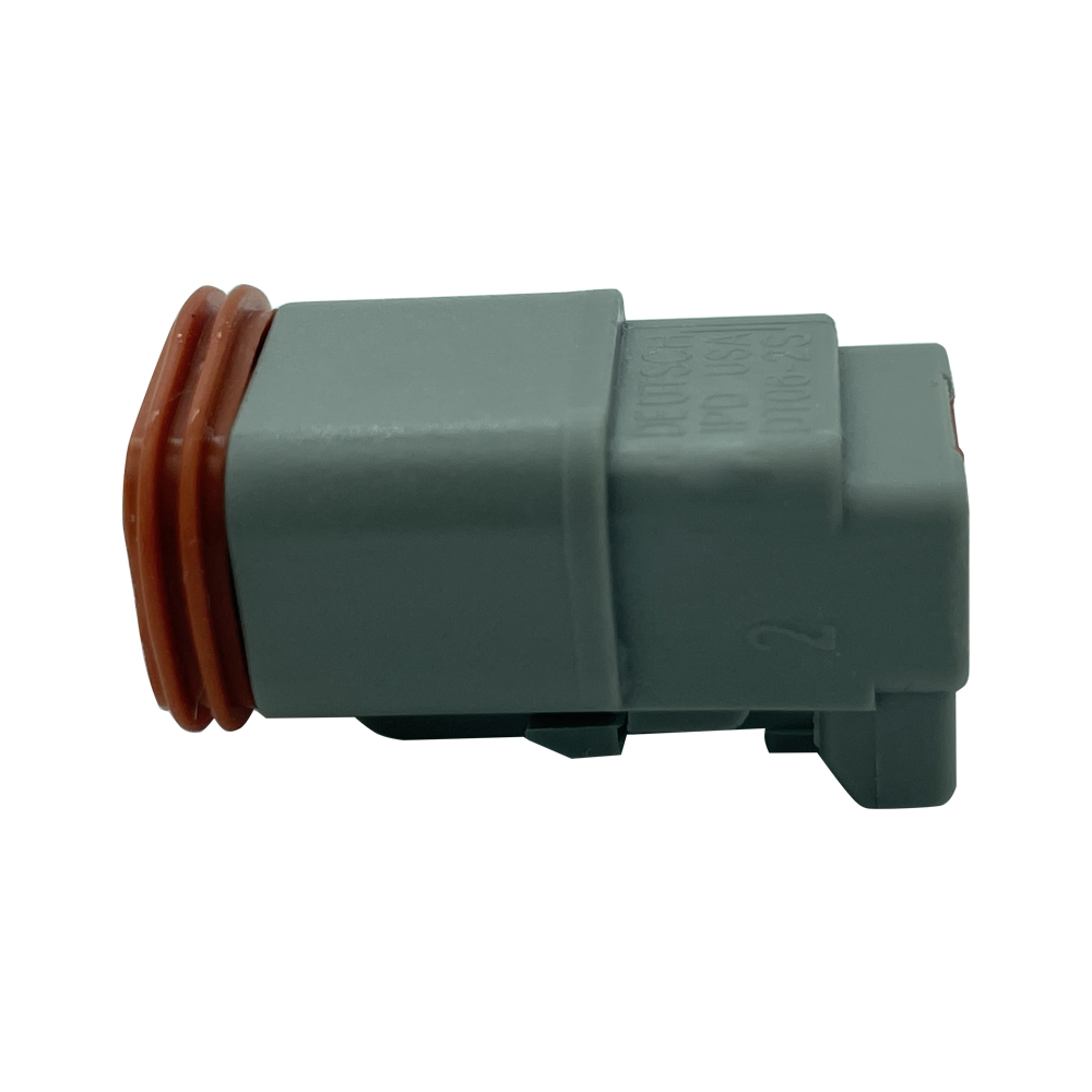 DT Deutsch06-2s three-way plug-in connector housing is used in many marine, automotive, racing and industrial applications