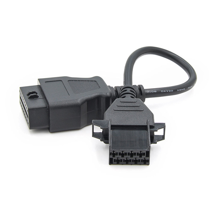 12PIN TO 16PIN OBD car transfer line is suitable for Mitsubishi Japanese old car line-15 yuan