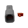 Automobile connector RECPT 6-WAY