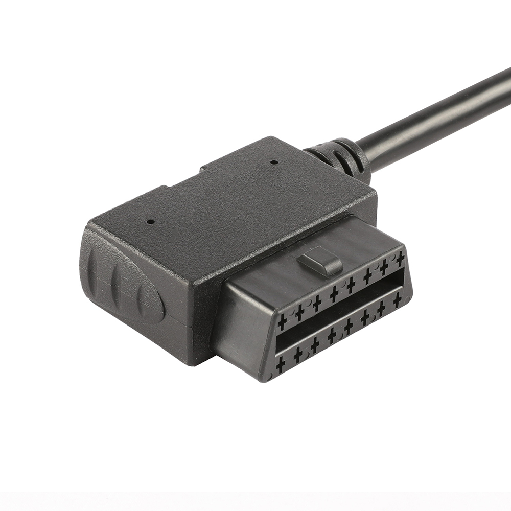 J1939 9P Dual-headed To OBD2 Female Riht-angled 