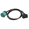 16Pin Female To J1939 Type2 Male Sae J1939 9 Pin Adapter DB15 Cable For Transport Equipment By Telematics, Fleet Management Or T