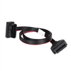 Best selling 16pin male to 16pin female flat obd2 obd 2 cable