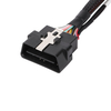 16PIN MALE TO DB9P with 4 plugs obd2 obd-ii male y obd to db9 splitter cable For OBD2 Diagnostic Scanner Fault Code Reader