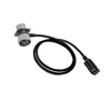 Custom female J 1708 can bus cable with 3 ohm maximum contact resistance