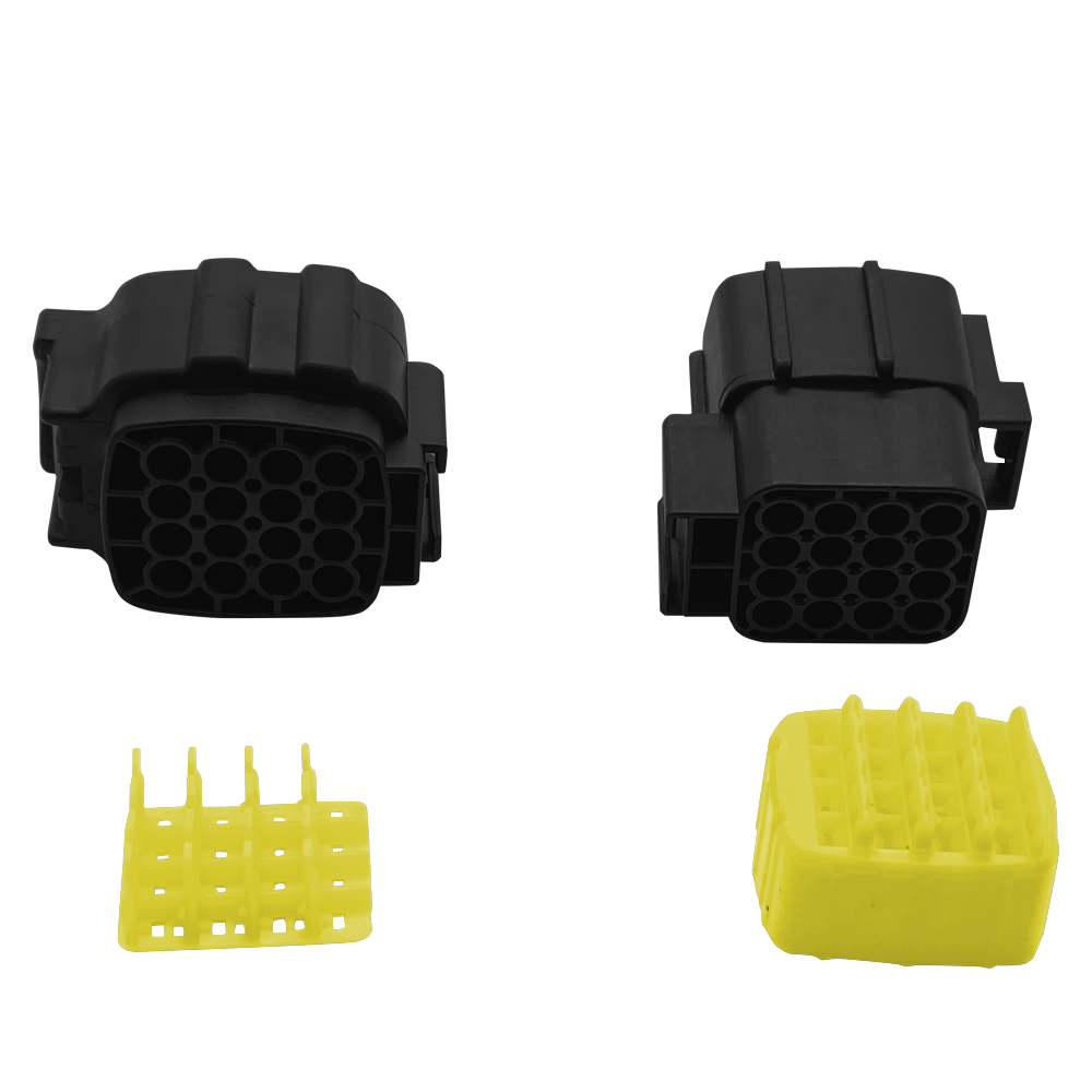 1.8-11 16-hole sheath of automobile waterproof connector contains terminals