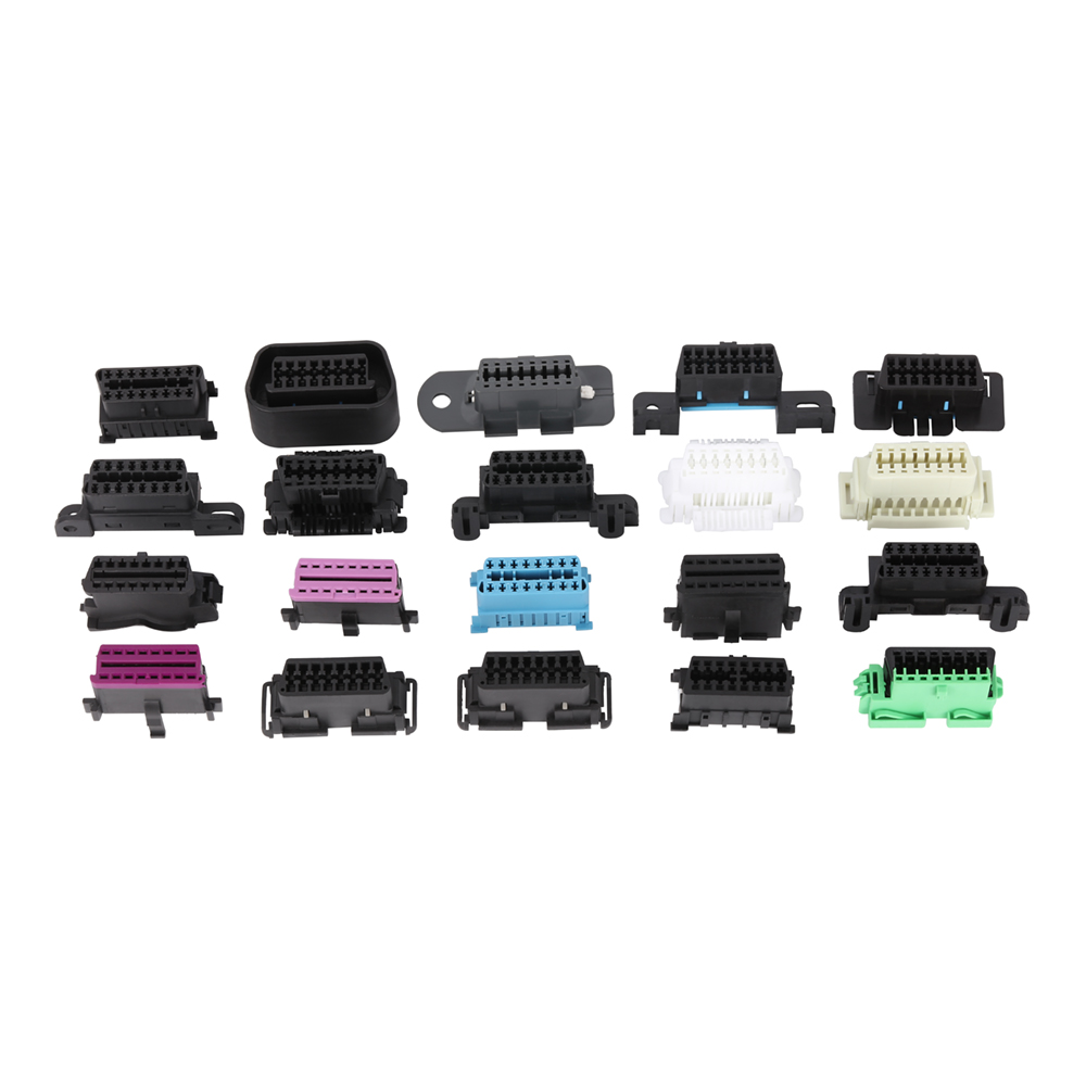 OBDII 16P Female Volkswagen Connector OBD-II Connector For Used To Equip OBD2 Connectors InAutomobiles