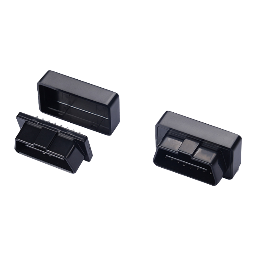 Obd patch cord housing wholesale automotive diagnostic instrument cable OBD black diagnostic low Encloscer