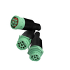 Professional y separator cable, truck diagnostic cable PA 66 J 1939 connector