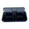 The j1962 16 pin OBD II bus 12V connector is suitable for most cars