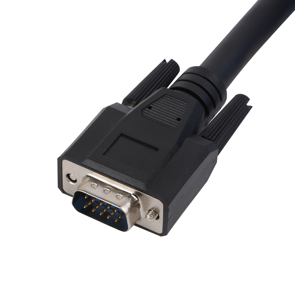 OBDII 16Pin Male To Female Y Cable With DB9P OBD2 To DB15Test Cable For VGA Interface Diagnostic DIY programming